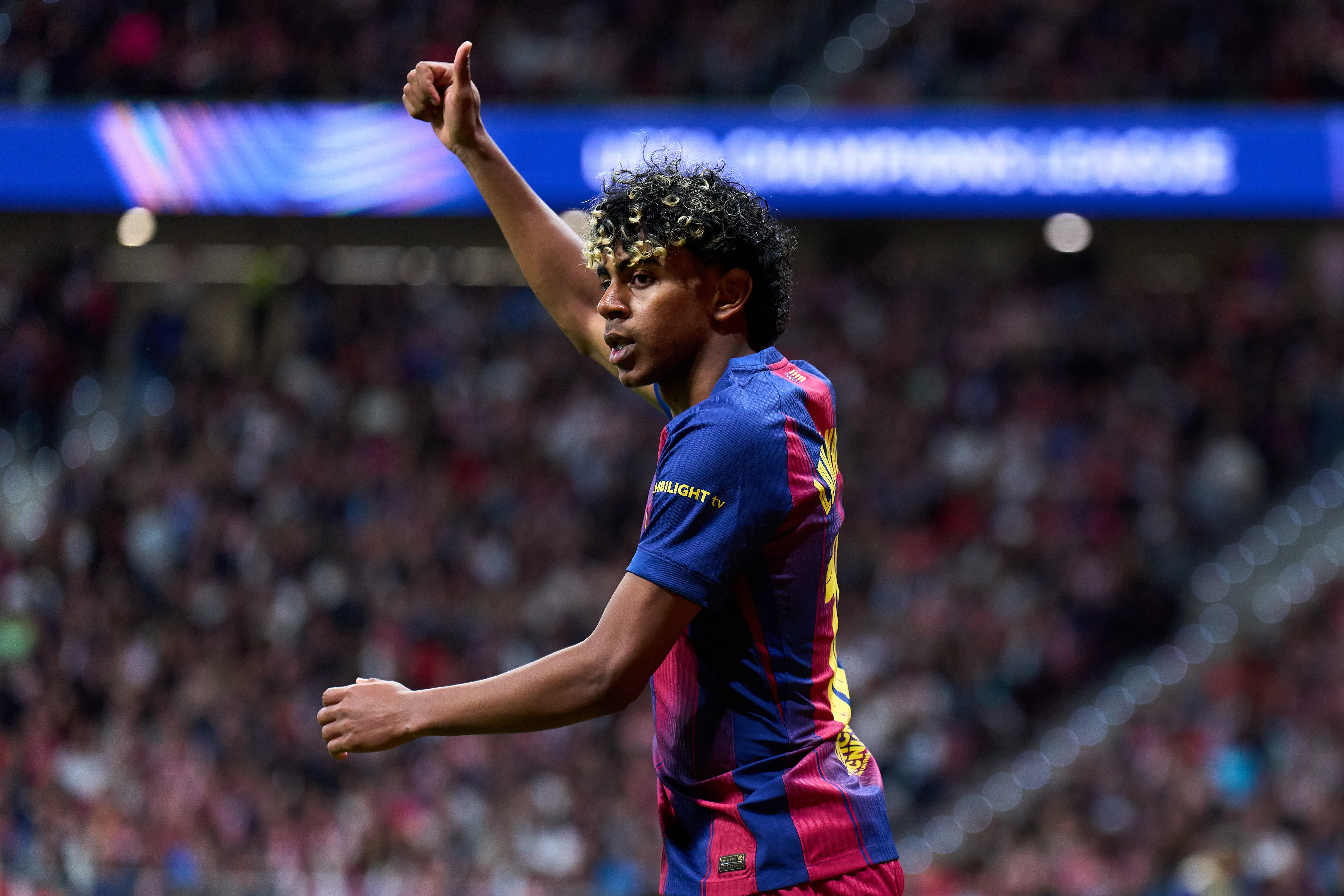 Lamine Yamal en Barcelona (Getty Images)