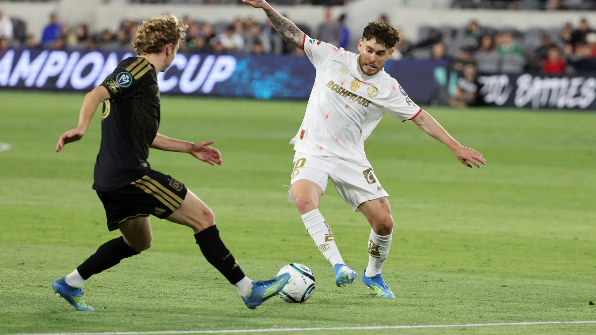 Toluca perdió la ida de la Concachampions ante LAFC. (GETTY IMAGES)