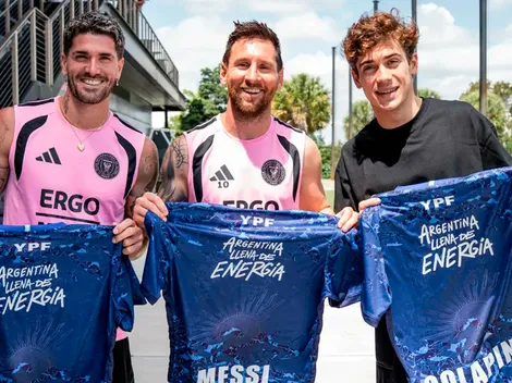 Colapinto reveló intimidades de su encuentro con Messi
