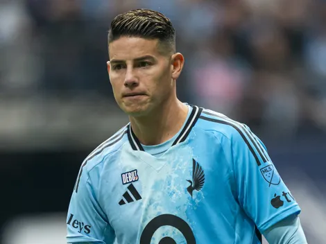 Colombia en alerta: James Rodríguez no jugará vs. Columbus y Minnesota lo anuncia con rareza