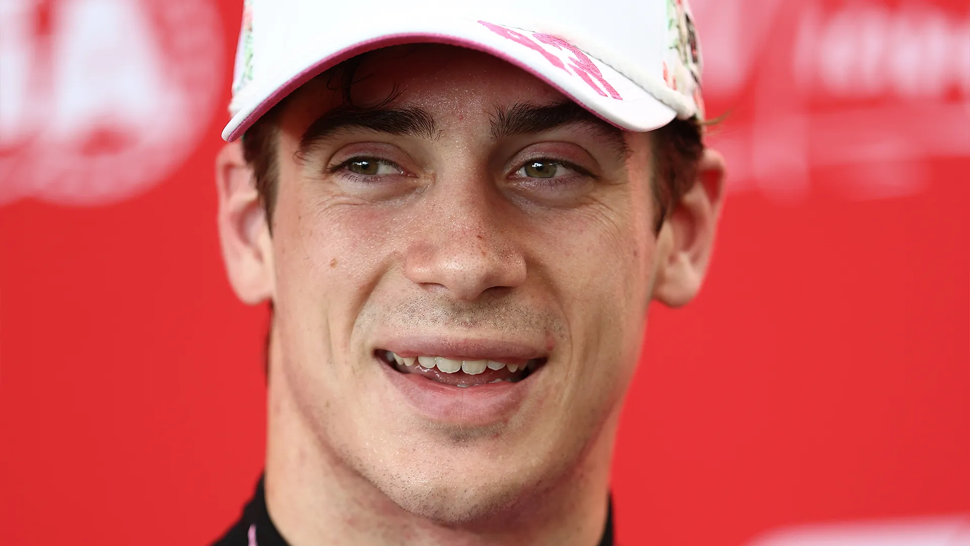 Franco Colapinto sonríe en el Gran Premio de Miami 2026 (Getty Images)