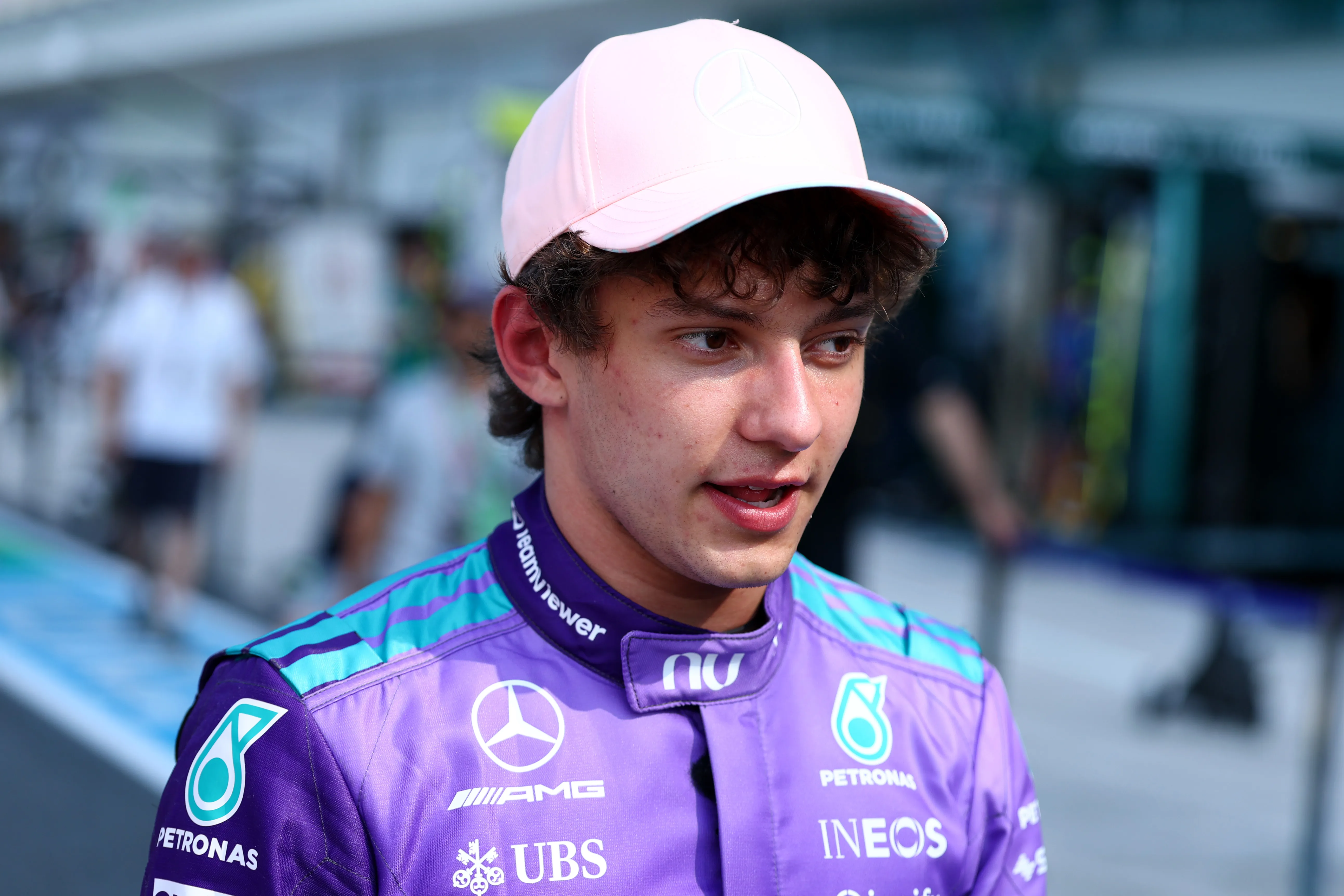 Kimi Antonelli consiguió la pole en la clasificación de Miami (Getty Images)