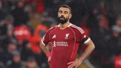 Salah baja ante el United.