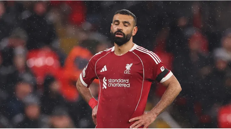 Salah baja ante el United.