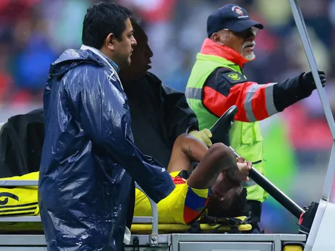 Primer reporte de la lesión de Cristian Borja tras salir lesionado del Clásico Capitalino