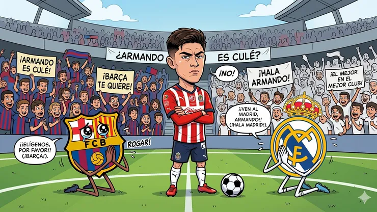 Armando González reveló cuál es su club favorito de España