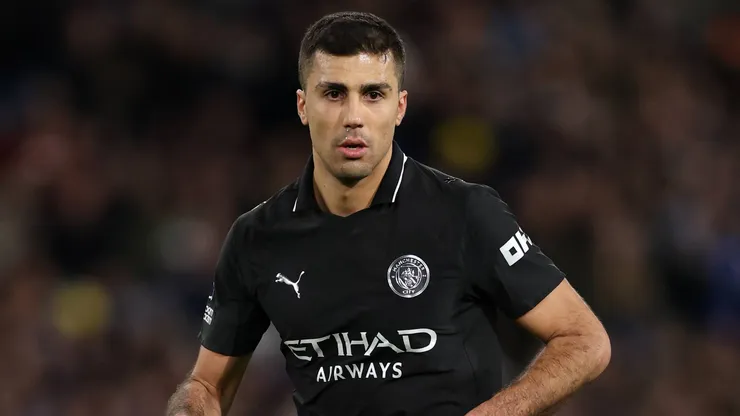 Rodri Hernández no juega con Manchester City ante Everton
