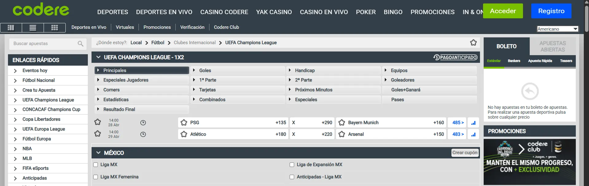 Codere opiniones