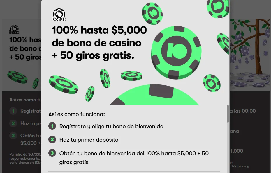 10bet casino bono de de bienvenida para los nuevos usuarios - bolavip MX 