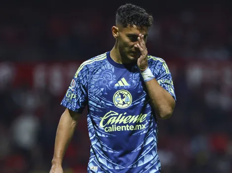 Los partidos que se perdería Sebastián Cáceres con el América