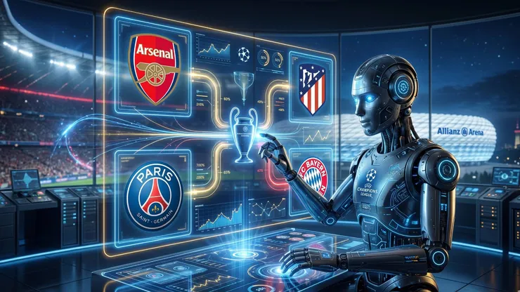 La IA predijo a los finalistas de la Champions League