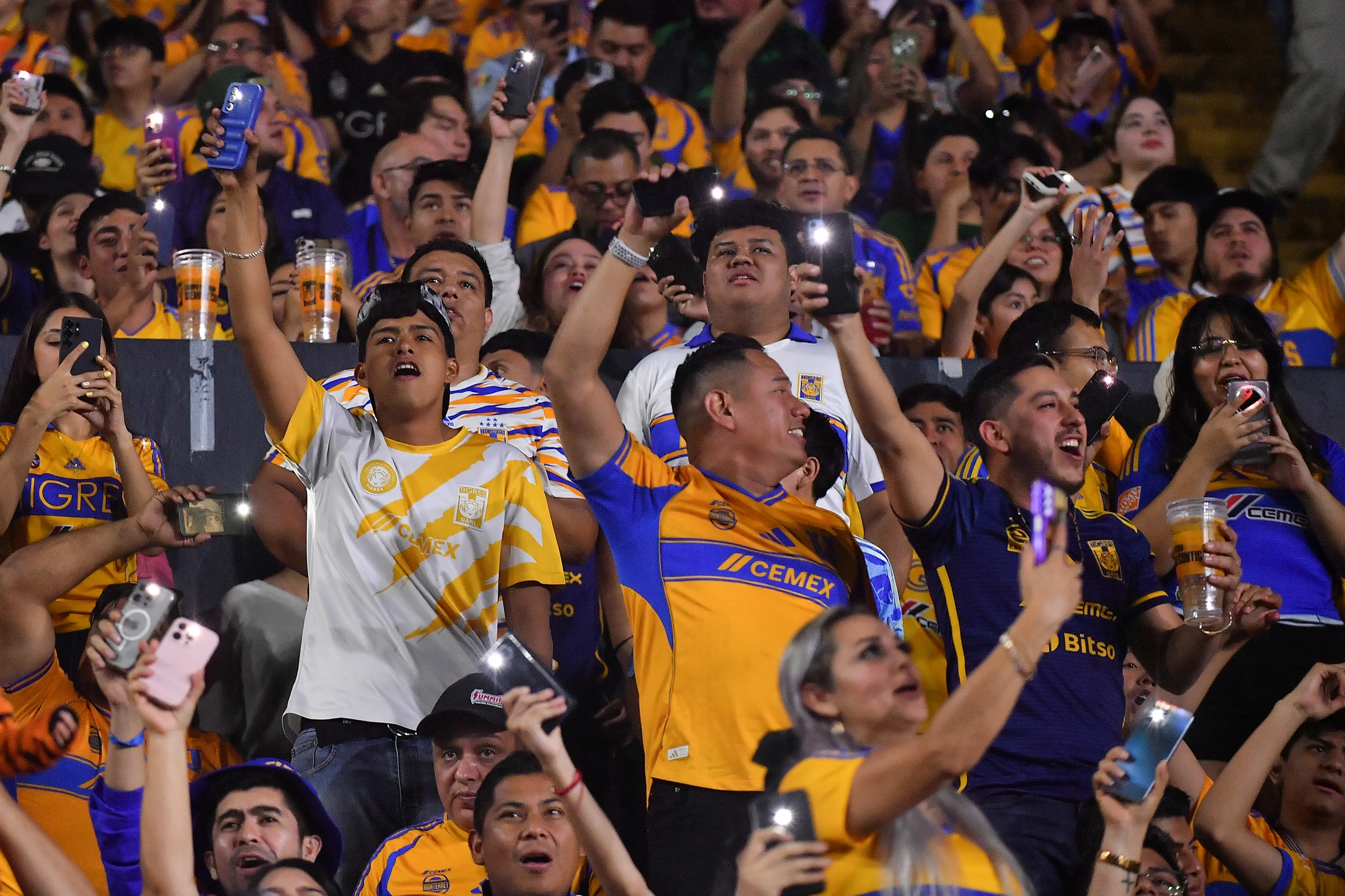 La afición de Tigres colmará el Volcán esta noche [Foto: Getty]