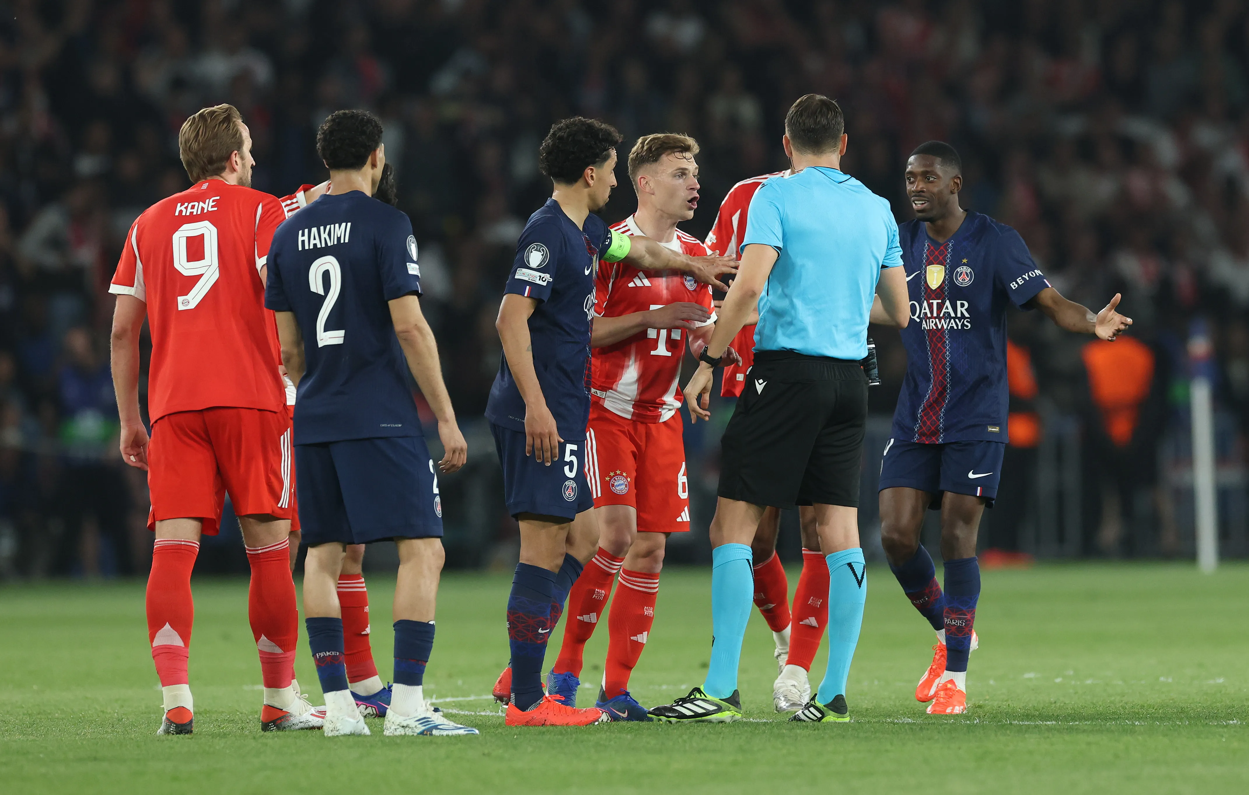 Bayern vs. PSG, un choque caliente de Champions League [Foto: Getty]