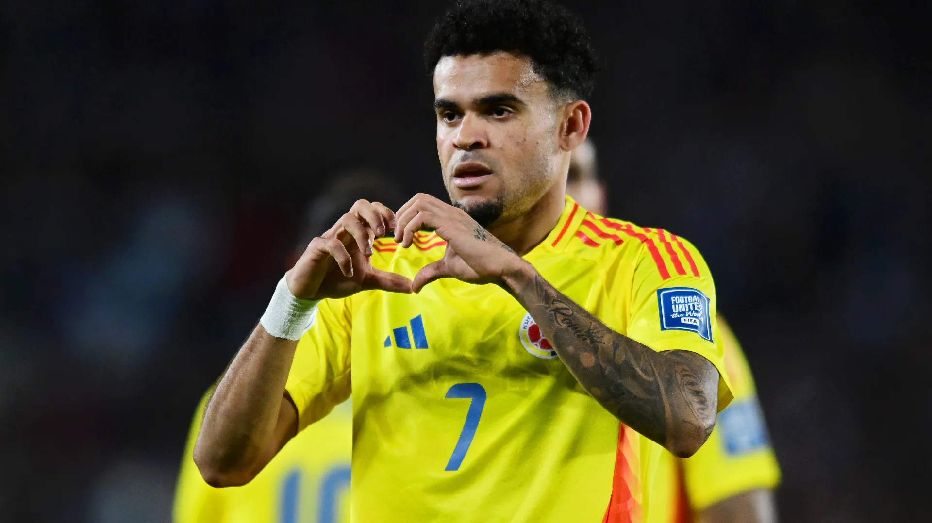 Luis Díaz es la bandera de la selección colombiana para el Mundial. (GETTY IMAGES)