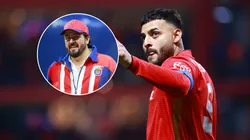 Alexis Vega festejó la clasificación del equipo.
