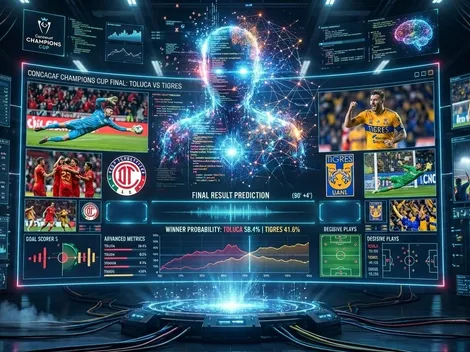 ¿Toluca o Tigres? La IA predijo quién será el campeón de la Concachampions 2026