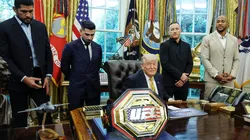 Ilia Topuria conoció a Donald Trump en la previa de UFC Casa Blanca y lo llenó de elogios
