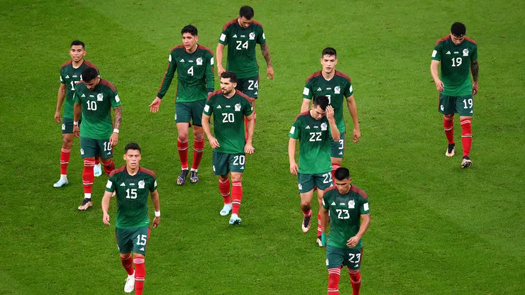 Jugadores de la Selección Mexicana en el Mundial de Qatar 2022