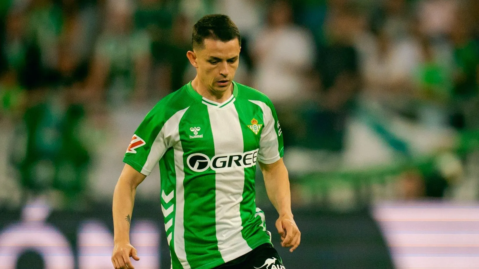 Álvaro Fidalgo disfruta sus días en Real Betis.