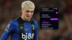 Alex Jiménez fue apartado de Bournemouth