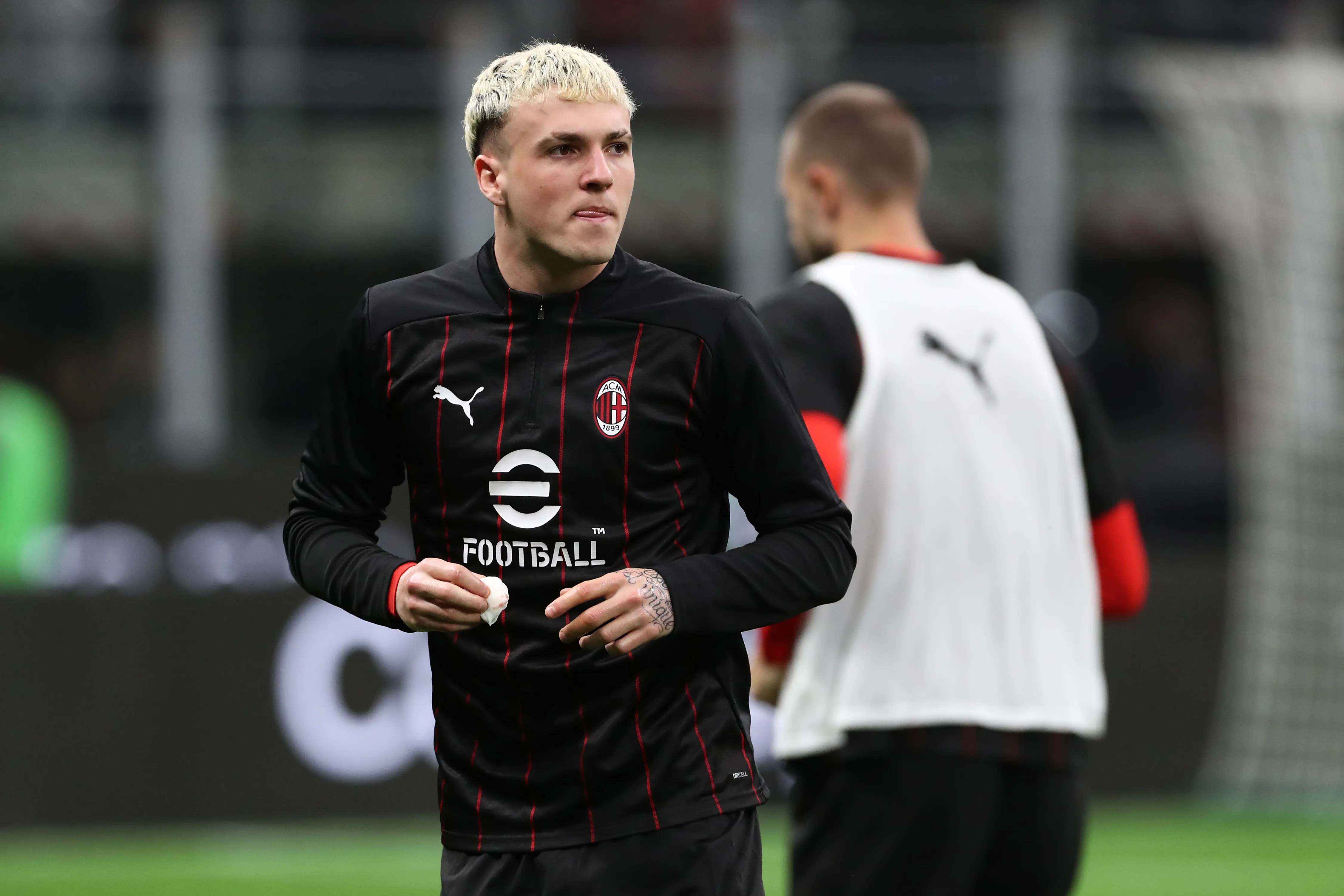 Alex Jimenez en su etapa como jugador de AC Mialn (Getty Images)
