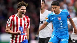 Julián Álvarez y Obed Vargas son compañeros de equipo en Atlético de Madrid