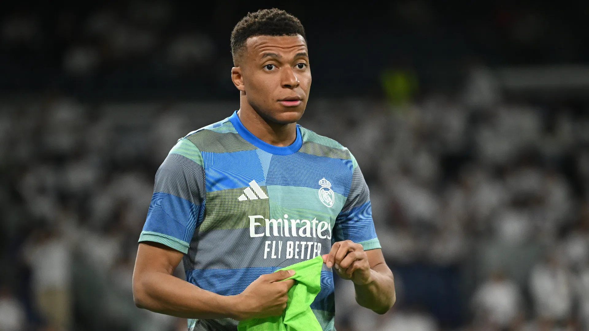Kylian Mbappé no pudo llevar al Real Madrid a la gloria buscada. (GETTY IMAGES)