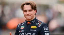 Oscar Piastri con el mono de Red Bull Racing