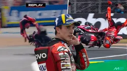 Marc Márquez sufrió una fractura en el GP de Francia