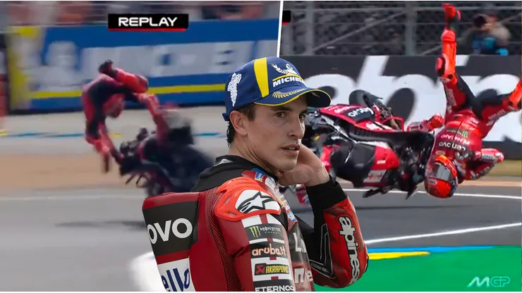 Marc Márquez sufrió una fractura en el GP de Francia