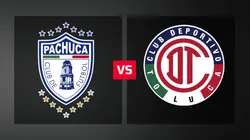 Pachuca vs. Toluca por la Liga MX.