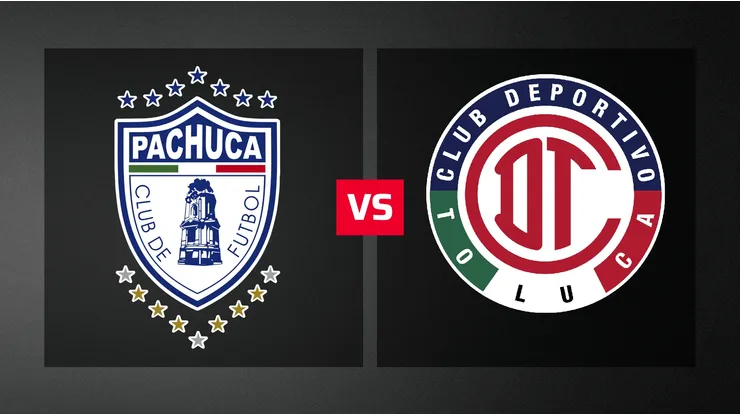 Pachuca vs. Toluca por la Liga MX.