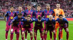 Barcelona lleva brazalete negro.