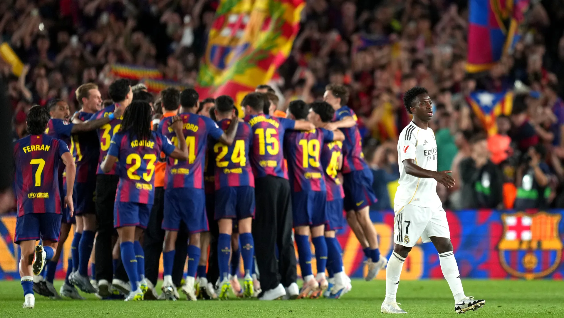Barcelona conquistó LaLiga 2025-26. (GETTY IMAGES)