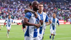 Enner Valencia celebra su gol contra Toluca en los cuartos de final del Torneo Clausura 2026.