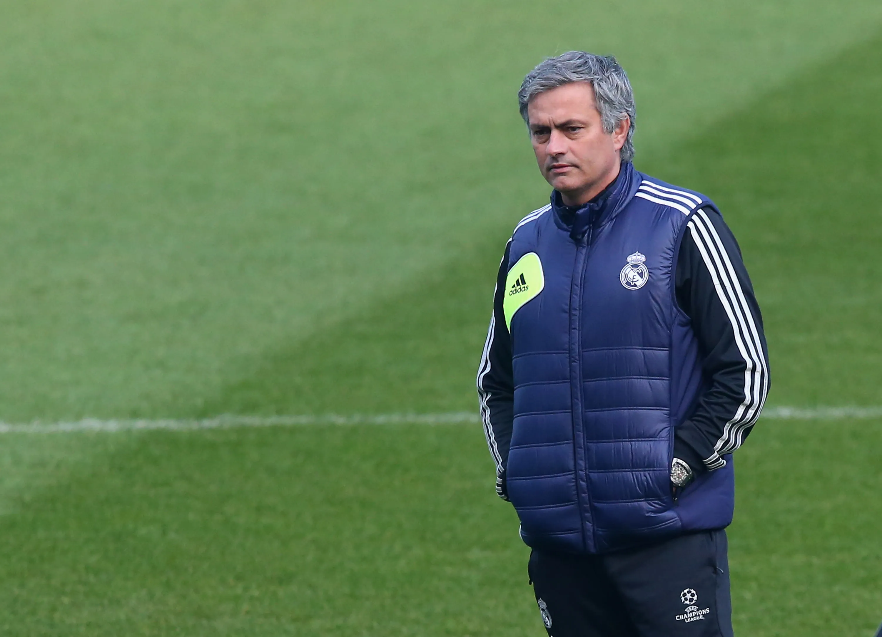 José Mourinho en su etapa como DT de Real Madrid (Getty Images)