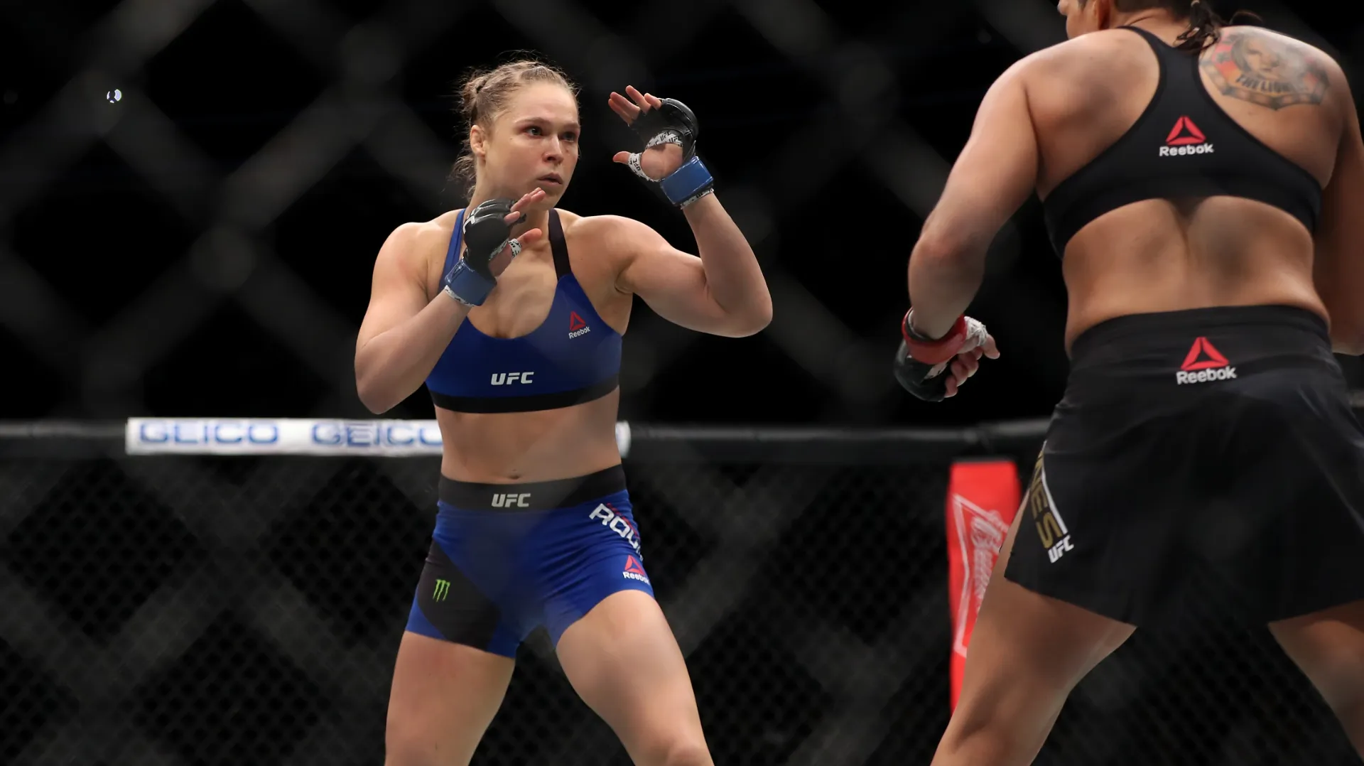 Ronda Rousey peleó en UFC por última vez en 2016. (GETTY IMAGES)