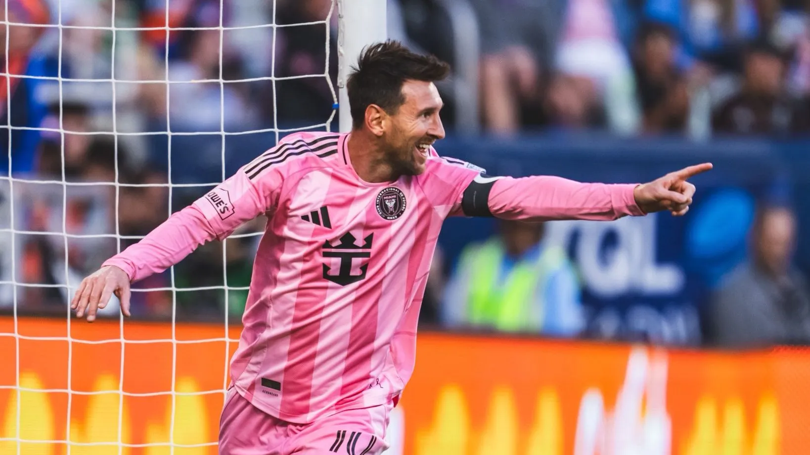 Messi celebró su gol ante Cincinnati [Foto: Inter Miami]