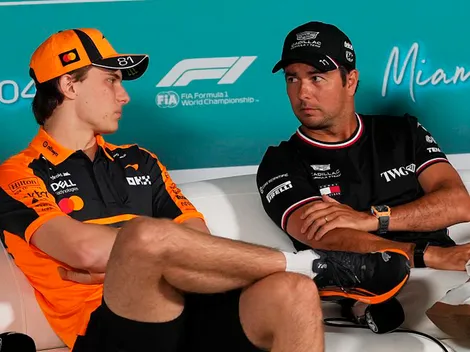 Oscar Piastri se identificó con Checo Pérez