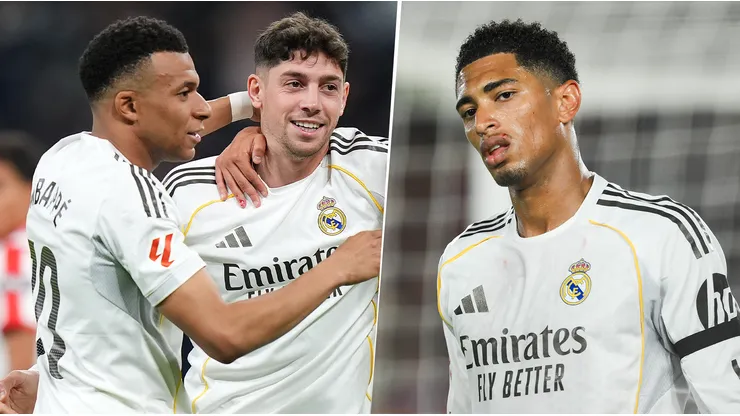 Mbappé, Valverde y Bellingham no están la alineación titular de Real Madrid