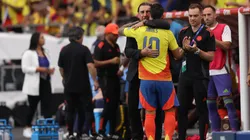 James Rodríguez recibió una advertencia y el apoyo de Néstor Lorenzo.