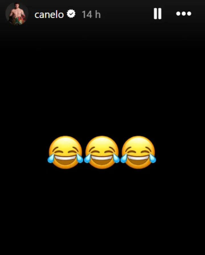 Canelo Álvarez rechazó la propuesta de Jake Paul. (INSTAGRAM)