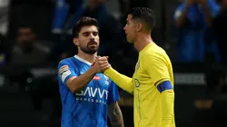 CR7, atento al partido del Al-Hilal.