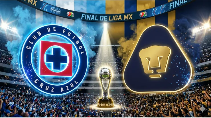 Historial entre Pumas y Cruz Azul en finales.