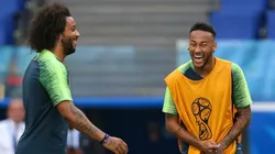 Marcelo reacciona a la convocatoria de Neymar con Brasil para el Mundial