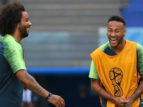 Marcelo reacciona a la convocatoria de Neymar con Brasil para el Mundial