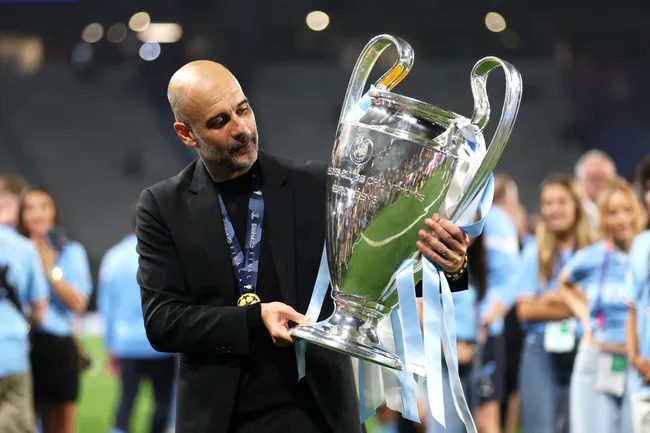 Pep Guardiola ganó 20 títulos con Manchester City (Getty Images)