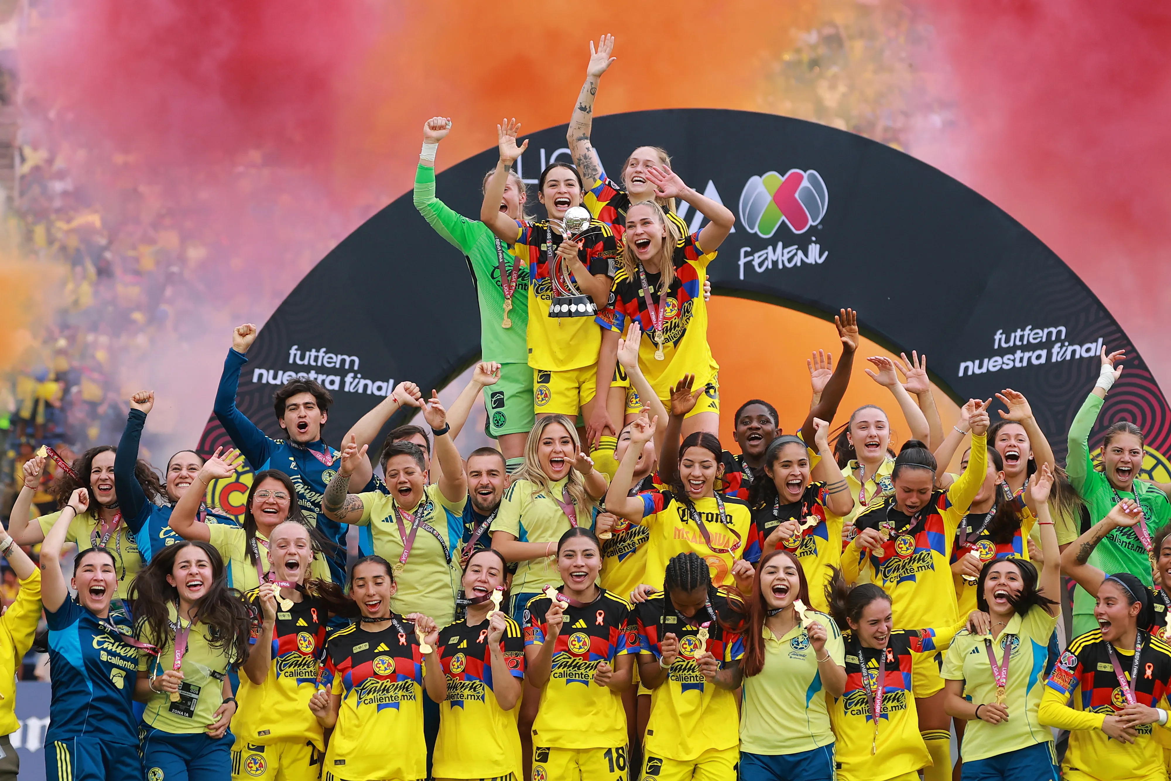 América Femenil y un título local que envalentona [Foto: Getty]