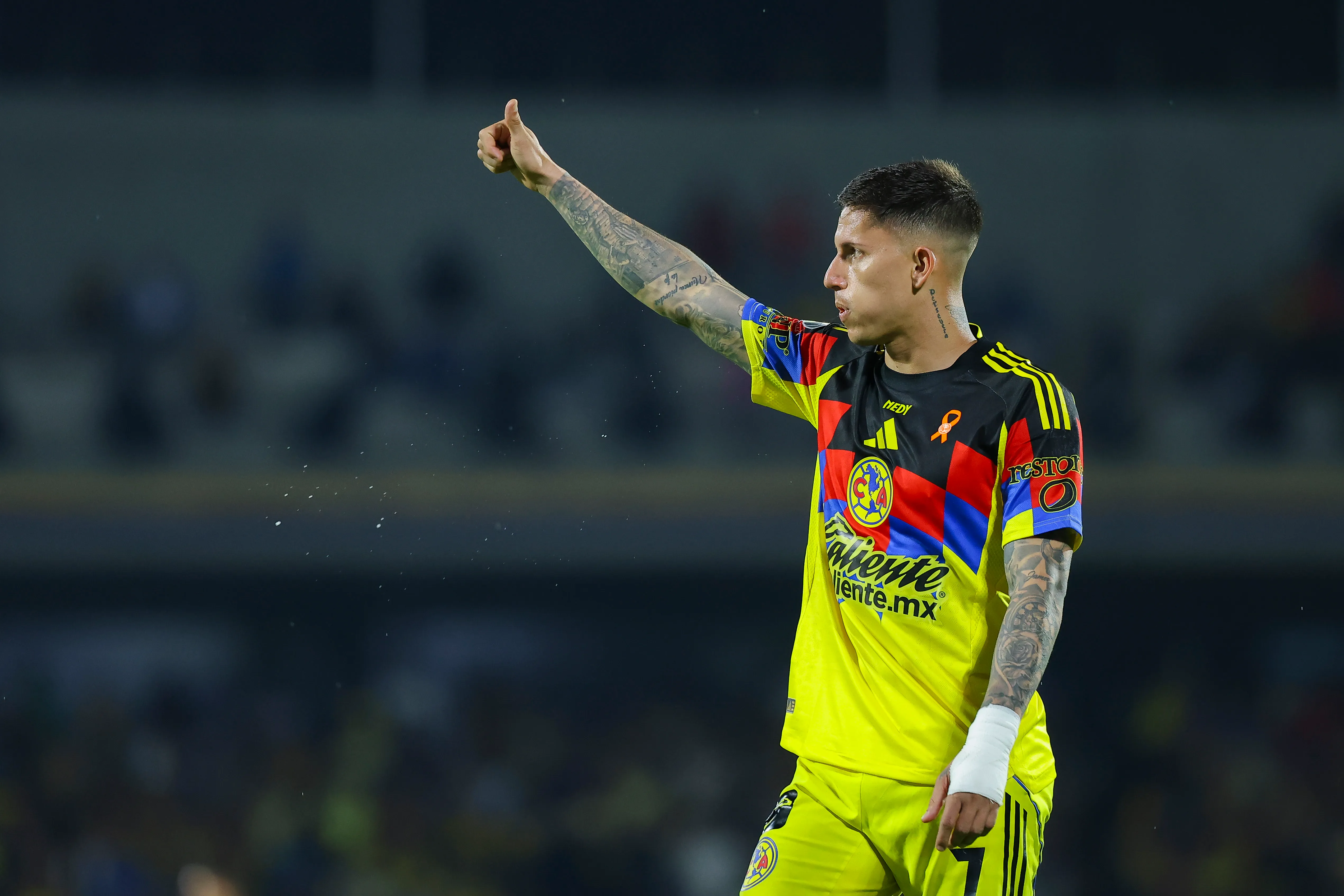 Brian Rodríguez en el América (Getty Images)