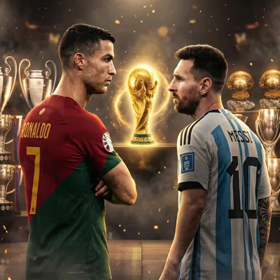 Mientras Cristiano Ronaldo ganó 37 títulos, los que consiguió Lionel Messi